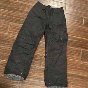 White Sierra Black Snow Pants